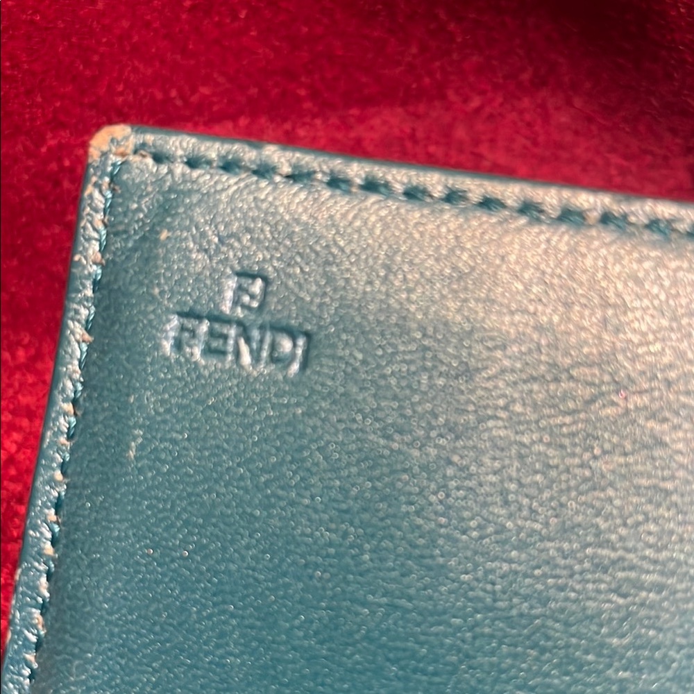 Fendi Green Wallet - Picture 8 of 12